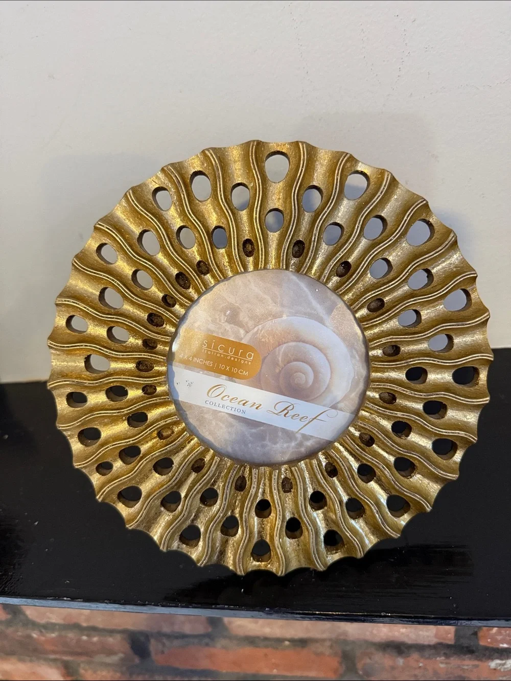Ocean Reef Gold Decorative Frame